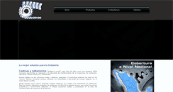 Desktop Screenshot of cadenasyaditamentos.com