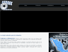 Tablet Screenshot of cadenasyaditamentos.com